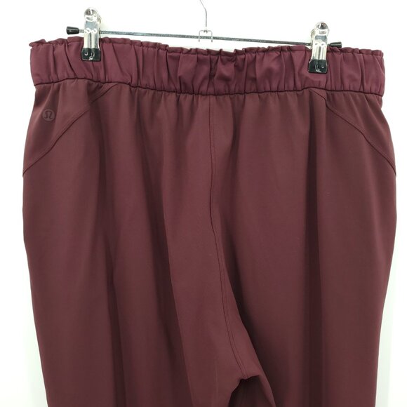 Lululemon Keep Moving Pant 10 Cassis Red - Picture 12 of 16